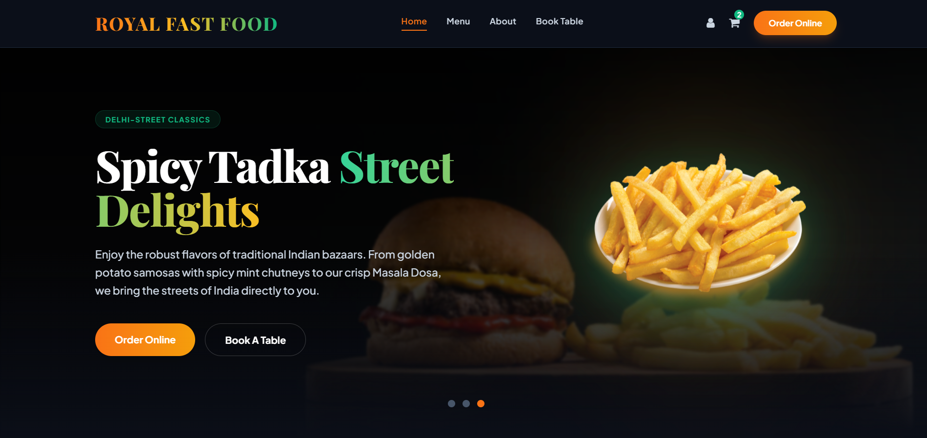Royal Fast Food Modern Indian & Fusion Bistro